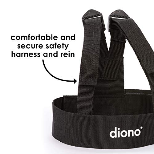 Diono Sure Steps Toddler Leash & Harness for Child Safety, с меки плечевыми презрамки за удобство на бебето