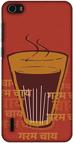 AMZER Slim Handcrafted Designer Printed Hard Shell Case Делото за Huawei Honor 6 - Red Amaranth