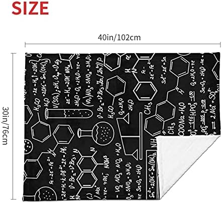 Формула за изчисляване на химията Детски одеяла Одеяла са Удобни одеала Детски подарък от 30 х 40 см