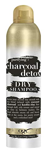 Ogx Shampoo Dry скара на дървени Detox 5 унции (238 мл) (Опаковка от 2 броя)