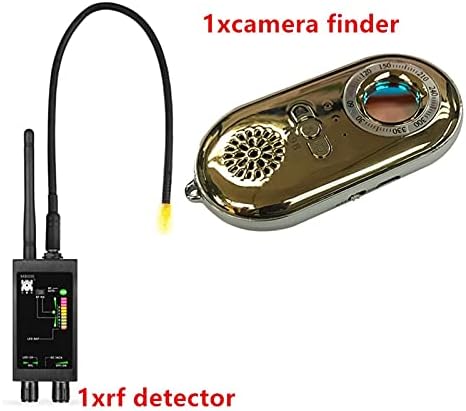 RF Детектор Магнит Скенер GSM, Аудио Грешка Помещение Finder GPS Сигнал Обектив Тракер Откриете Безжични Продукти за Възрастни (Цвят : златен)